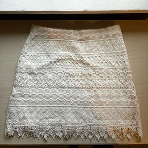 Forever 21 Crochet Skirt